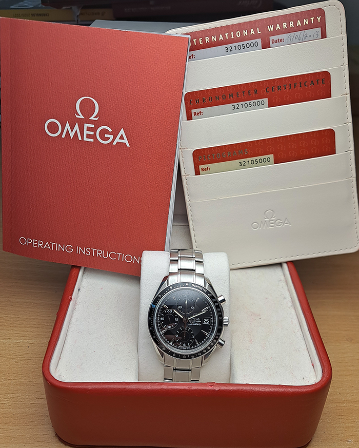 Omega Speedmaster Automatic Chronometer Wristwatch Ref. 3210.50